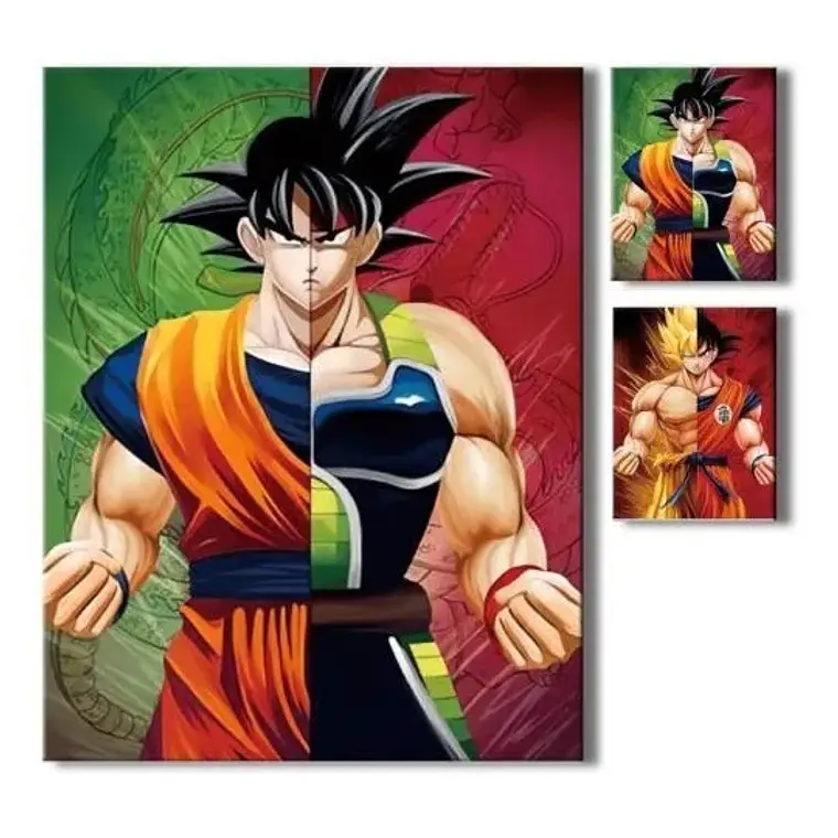 Poster 3d Lenticular 30x40cm Pvc Dragon Ball 6 1