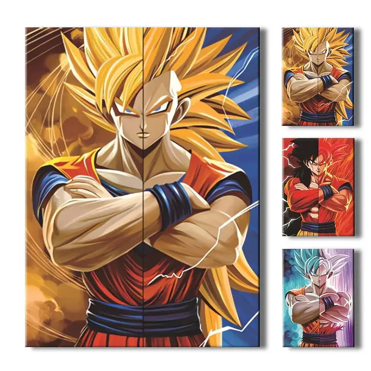 Poster 3d Lenticular 30x40cm Pvc Dragon Ball 3 1