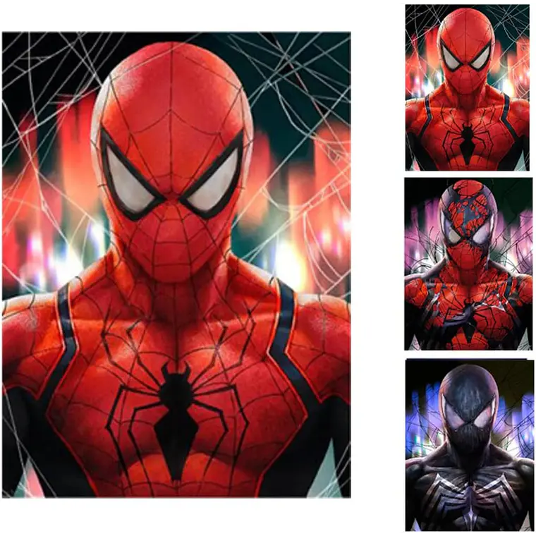 Poster 3d Lenticular 30x40cm Pvc Spiderman 1 1