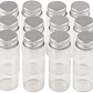 12 Frascos Vidrio 22x60 mm Tapa Rosca 14 ml - Miniatura 1