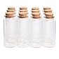 12 Mini Frascos 22x70 mm Vidrio Corcho 18 ml - Miniatura 1