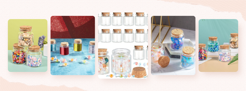 Frascos con corcho