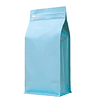 50 Bolsas 15x32x9,5 cm Aluminio Celeste con Válvula 