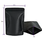 50 Bolsas 14x20x4 Cm De Aluminio Negro Mate Sin Ventana - Miniatura 2