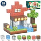 Set 85 Bloques De Construcción Magnéticos Minecraft - Miniatura 1