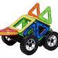 Set Auto 18 Piezas Magnético Bloque De Construcción - Miniatura 2