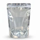 50 Bolsas Doypack 16x24x5 Cm Aluminio Full Ventana - Miniatura 1