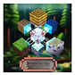Set 60 Bloques Minecraft Magnéticos Pixeleados - Miniatura 3