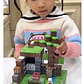 Set 96 Bloques Minecraft Magnéticos En Caja Organizadora - Miniatura 3