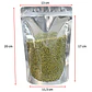 50 Bolsas Doypack 14x20x4 Cm Aluminio Full ventana - Miniatura 2