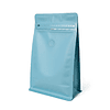 50 Bolsas 13x20x7 cm Aluminio Celeste con Válvula 