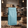 Embalaje 900 bolsas para 1000 grs de café Aluminio Celeste