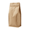 50 Bolsas 15x32x9,5 cm Kraft Con Aluminio Y Válvula 