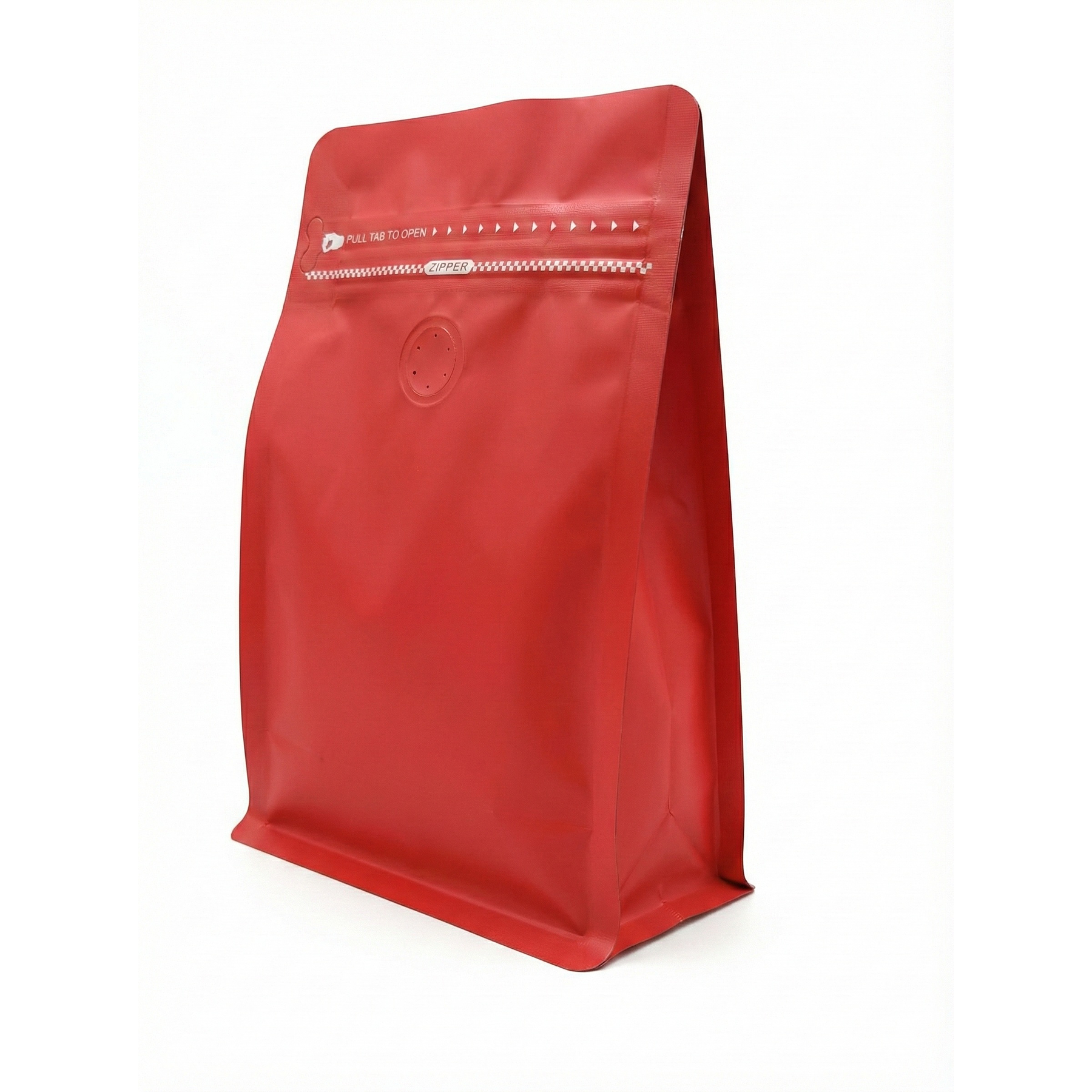 50 Bolsas 13x20x7 cm Aluminio Rojo con Válvula