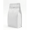 50 Bolsas 13x20x7 cm Aluminio Blanco con Válvula 