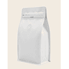 50 Bolsas 13x20x7 cm Aluminio Blanco con Válvula 