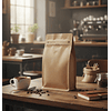 Embalaje 1200 bolsas para 250 grs de café Kraft con Aluminio