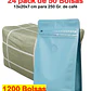 Embalaje 1200 bolsas para 250 grs de café Aluminio Celeste - Miniatura 1