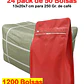 Embalaje 1200 bolsas para 250 grs de café Aluminio Rojo - Miniatura 1