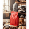 Embalaje 1200 bolsas para 250 grs de café Aluminio Rojo