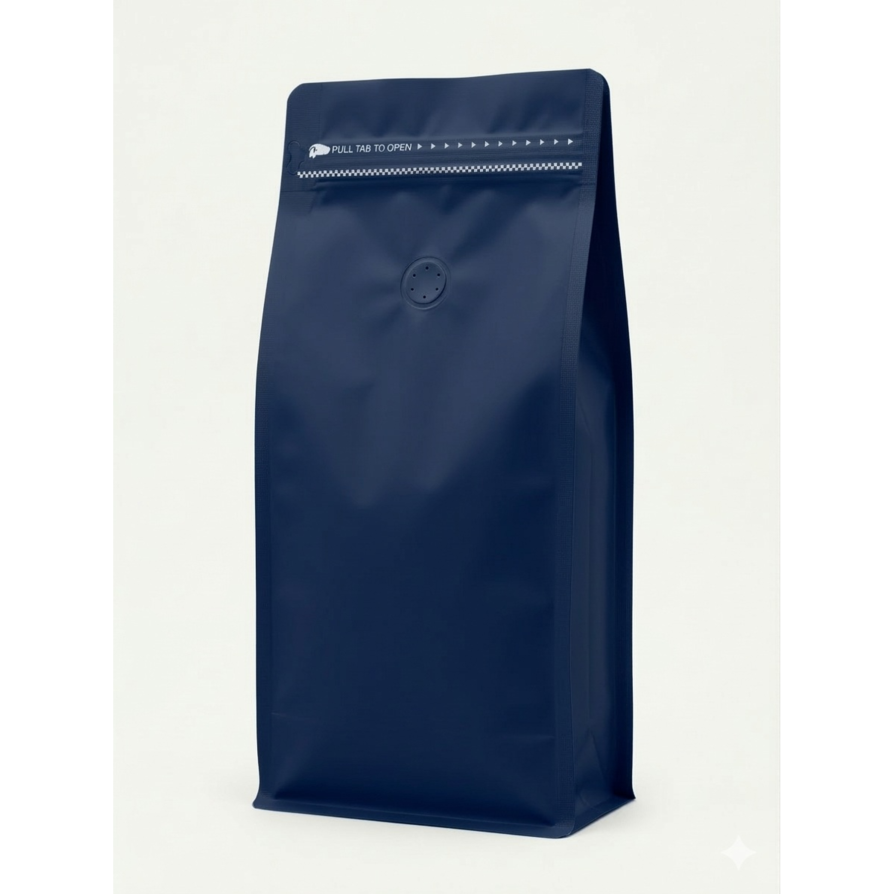 50 Bolsas 15x32x9,5 cm Aluminio Azul con Válvula