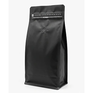 25 Bolsas 15x32x9,5 cm Aluminio Negro con Válvula 