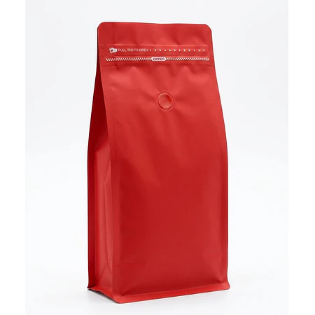 50 Bolsas 15x32x9,5 cm Aluminio Rojo con Válvula 