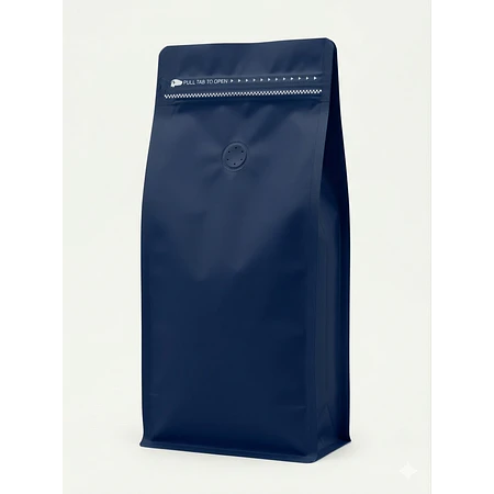 25 Bolsas 15x32x9,5 cm Aluminio Azul con Válvula