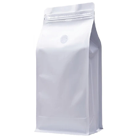 25 Bolsas 15x32x9,5 cm Aluminio Blanco con Válvula 