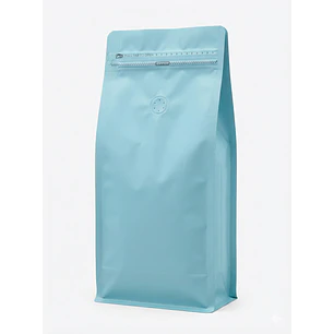 25 Bolsas 15x32x9,5 cm Aluminio Celeste con Válvula