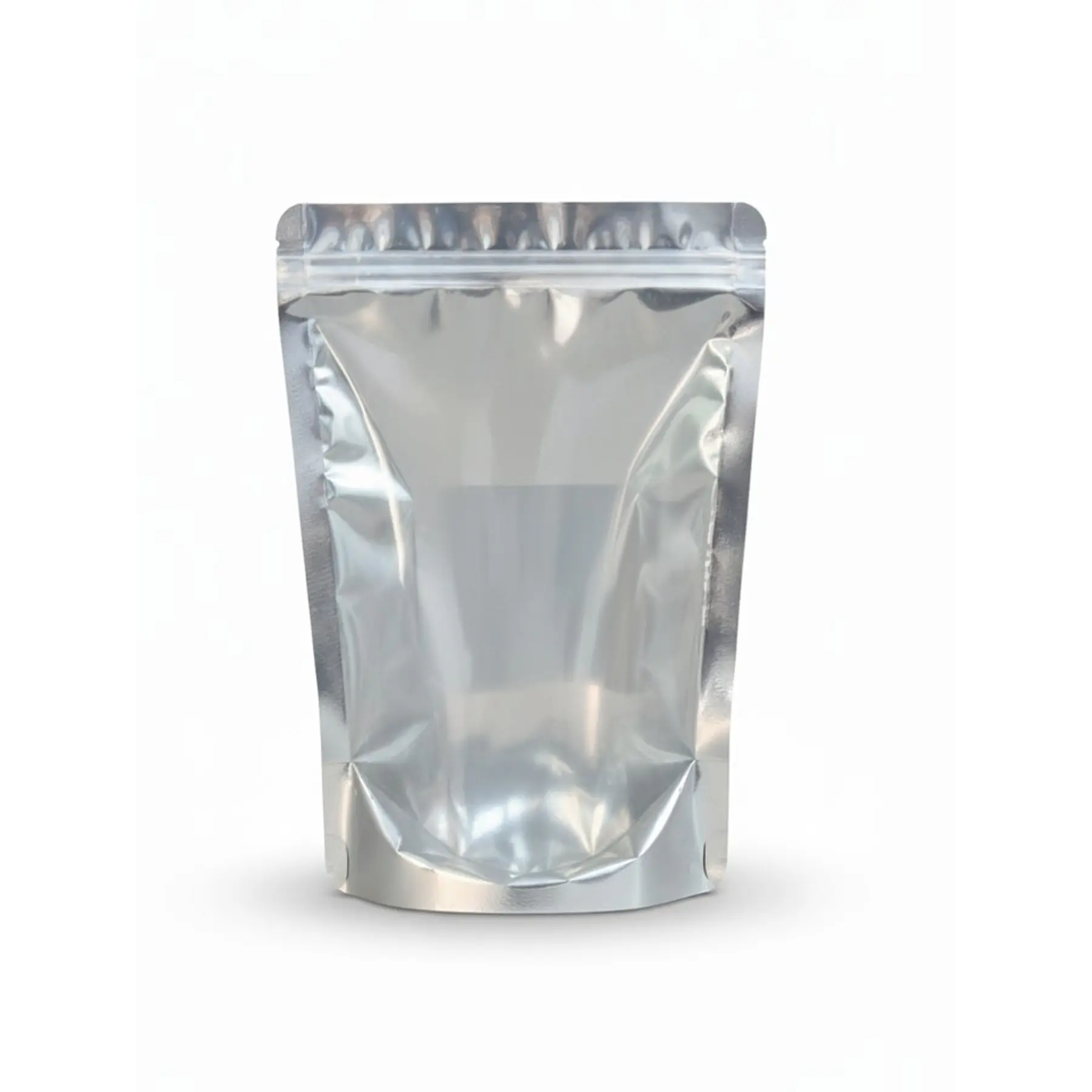 50 Bolsas Doypack 25x35x5 Cm Aluminio Full Ventana