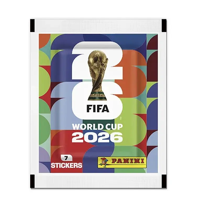 Pack 25 Sobres Láminas Mundial De Futbol Fifa 2026 3