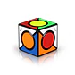 Cubo Six Spot Qiyi Versión Stickers - Miniatura 3