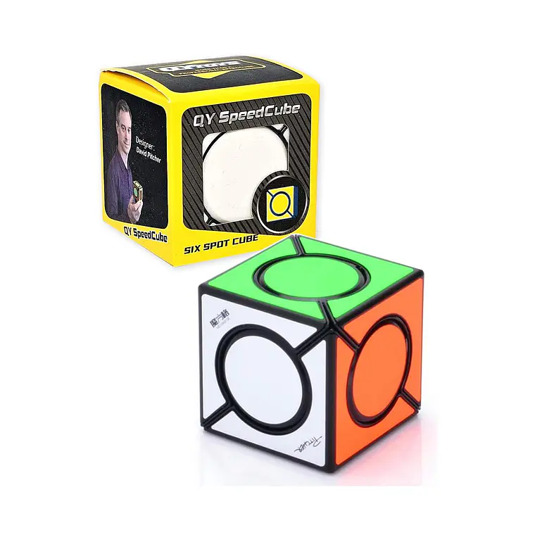 Cubo Six Spot Qiyi Versión Stickers 2