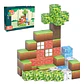 Set 48 Bloques De Construcción Magnéticos Minecraft - Miniatura 1