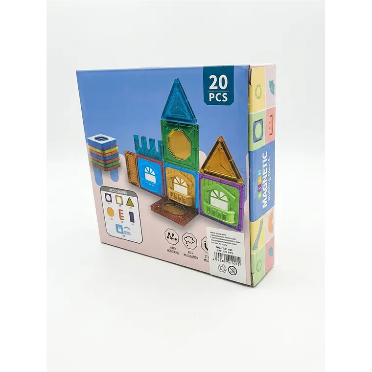 Set 20 Magnéticos Creativos Stem 2