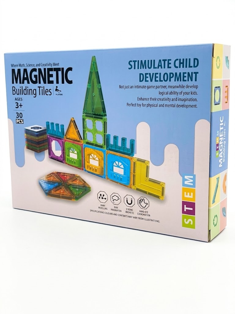 Set 30 Magnéticos Creativos Stem