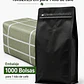 Embalaje 900 bolsas para 1000 grs de cafe Aluminio Negro - Miniatura 2
