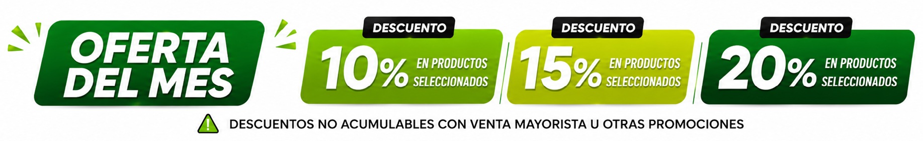 Ofertas del mes