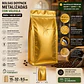 50 Bolsas Doypack 15x32x9,5 cm Metalizadas Doradas con Válvula para 1 Kg de Café - Miniatura 3