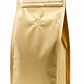 25 Bolsas Doypack 15x32x9,5 cm Metalizadas Doradas con Válvula para 1 Kg de Café - Miniatura 1