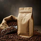 50 Bolsas Doypack 9x18x5 cm Kraft con Aluminio Y Válvula para 125 Grs. de Café - Miniatura 3