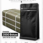 Embalaje 2000 bolsas Metalizadas color Negro para 125 grs. de café - Miniatura 1