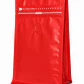 50 Bolsas Doypack 13x20x7 cm Metalizadas Color Rojo con Válvula para 250 Grs. de Café - Miniatura 2