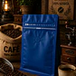 50 Bolsas Doypack 13x20x7 cm Metalizadas Color Azul con Válvula para 250 Grs. de Café - Miniatura 3