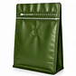 50 Bolsas Doypack 13x20x7 cm Metalizadas Color Verde con Válvula para 250 Grs. de Café - Miniatura 2
