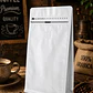 50 Bolsas Doypack 13x26x7 cm Metalizadas Color Blanco con Válvula para 500 Grs. de Café - Miniatura 3