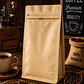50 Bolsas Doypack 13x26x7 cm Kraft con Aluminio con Válvula para 500 Grs. de Café - Miniatura 3