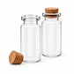 12 Mini Frascos 22x50 mm Vidrio Corcho 10 ml - Miniatura 6
