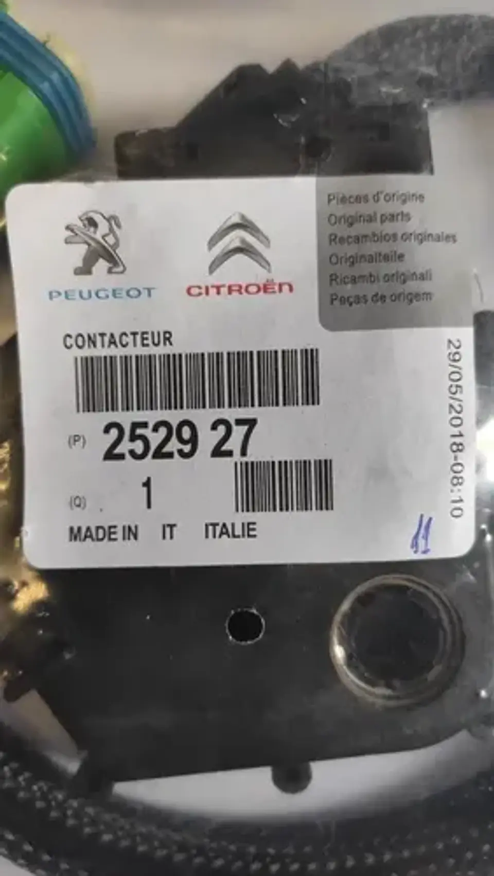 Selector De Marcha Caja Automatica Peugeot Renault  Original 2